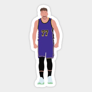 Luka Doncic 77 Lakers vs Dallas Sticker